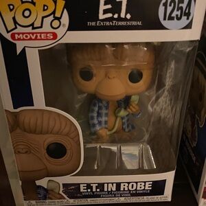Funko Pop E.T. in Blue Robe with Green Object